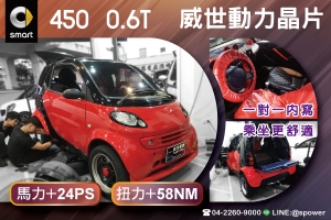 SMART 450 0.6T 小車也能很有感