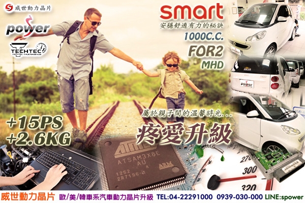 SMART 451 1000CC FOR2 MHD 疼愛升級