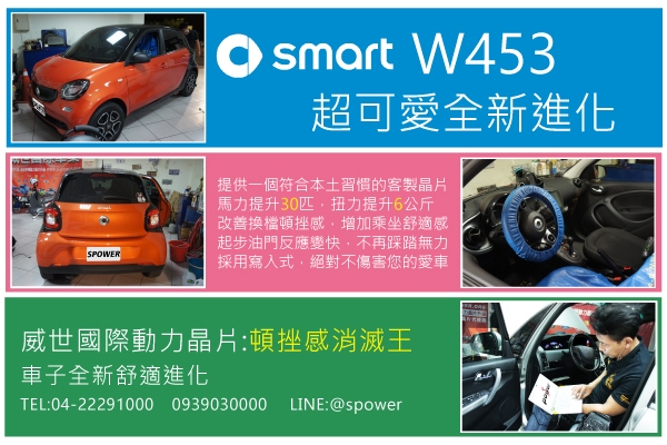 SMART W453 超可愛的全新進化