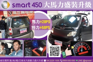 SMART 450 600cc 大馬力盛裝升級