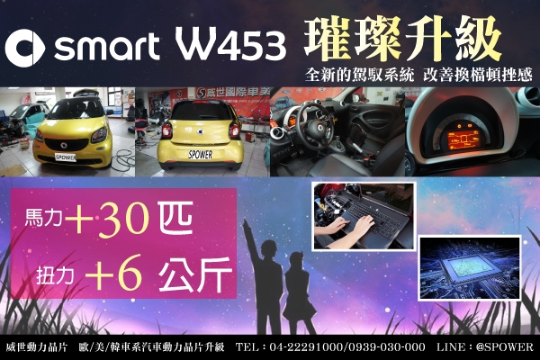 smart w453 璀璨升級