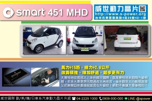 SMART 451MHD SMART怎能不升級！