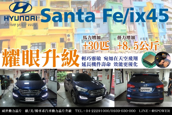 Hyundai IX45 耀眼升級