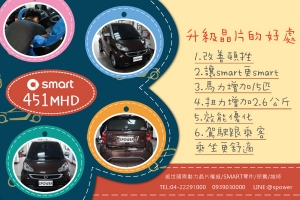 SMART 451MHD 可愛的靈巧升級