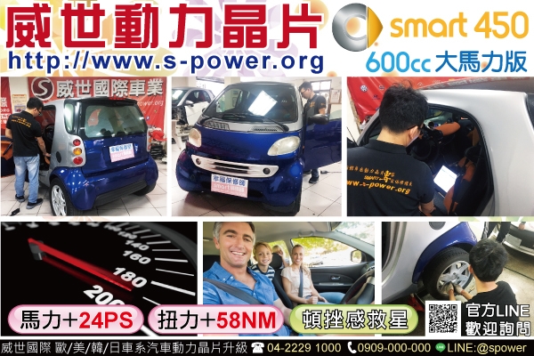 SMART 450 600cc 頓挫感的救星