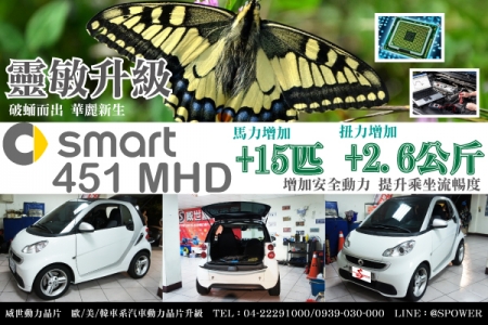 Smart 1000CC MHD 靈敏升級